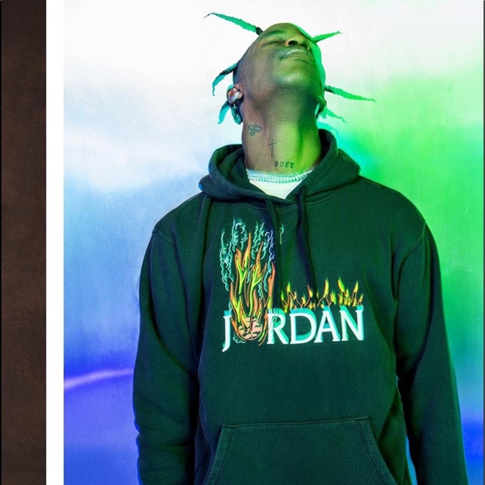 Travis Scoot and Jordan hoodie